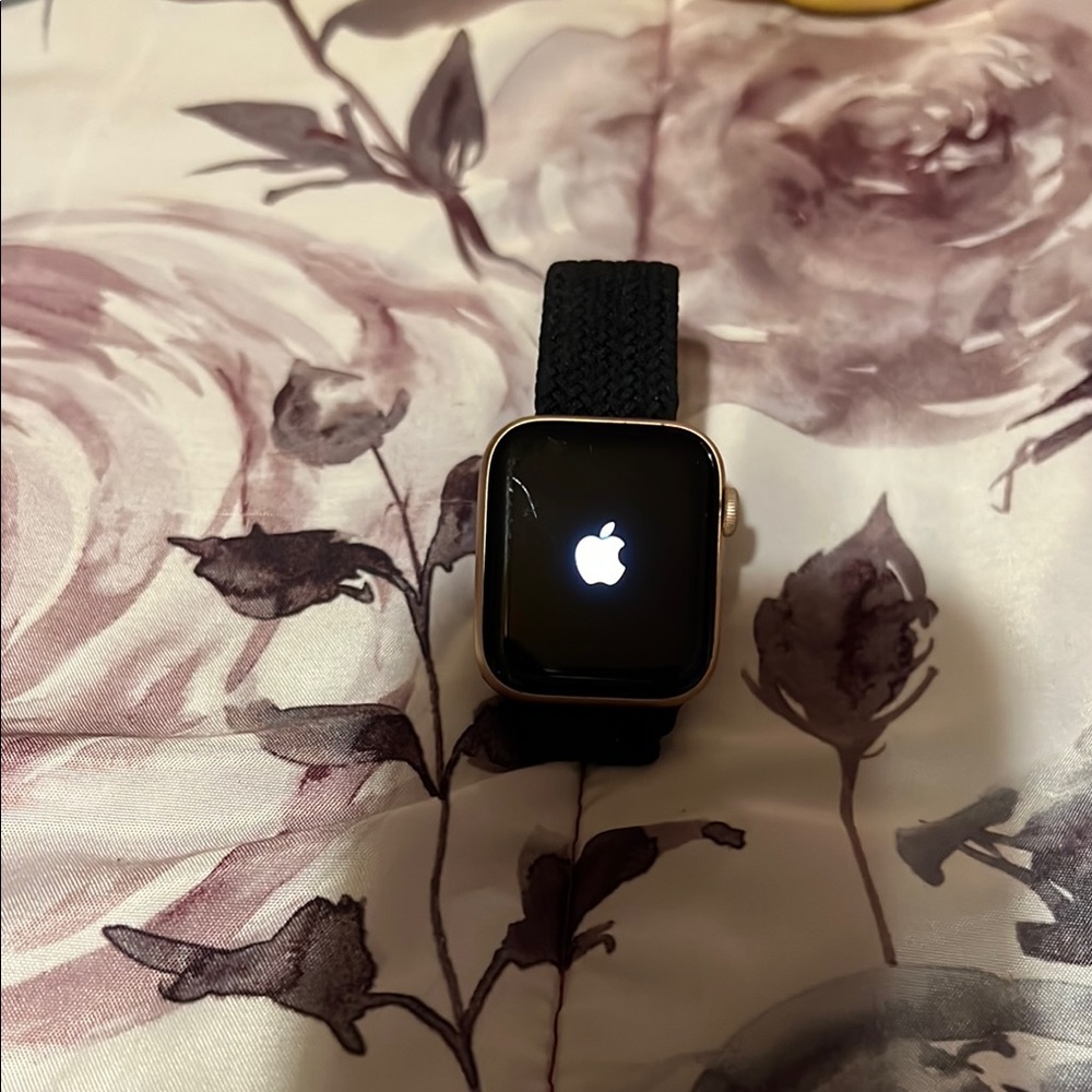 Apple Watch with Black Band